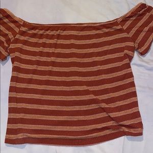 Off the shoulder top